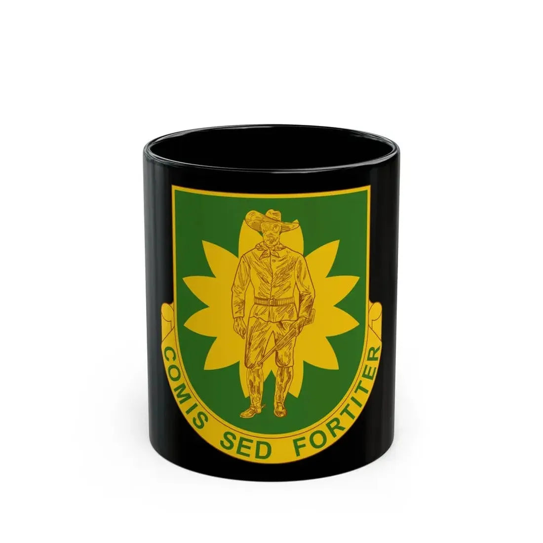 304 Military Police Battalion (U.S. Army) Black Coffee Mug 11oz - Go Mug Yourself