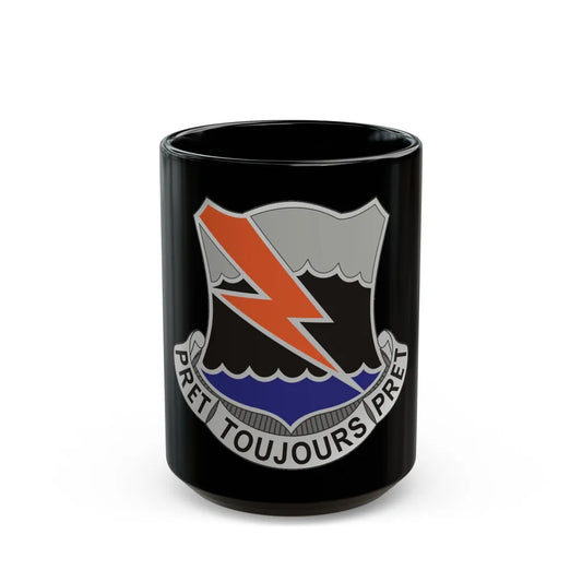 304 Signal Battalion (U.S. Army) Black Coffee Mug-15oz-Go Mug Yourself