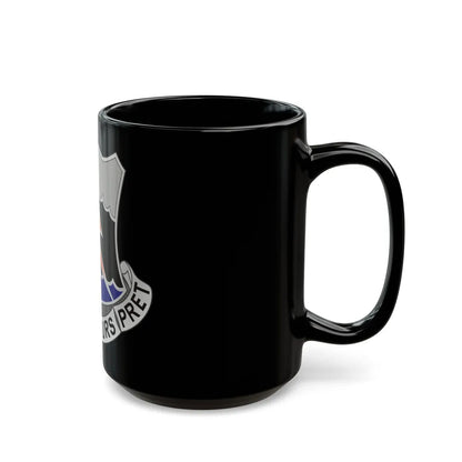 304 Signal Battalion (U.S. Army) Black Coffee Mug-Go Mug Yourself