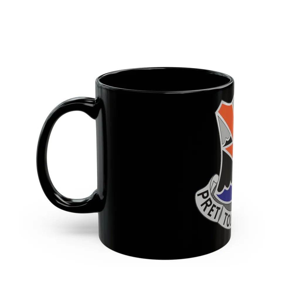 304 Signal Battalion (U.S. Army) Black Coffee Mug-Go Mug Yourself