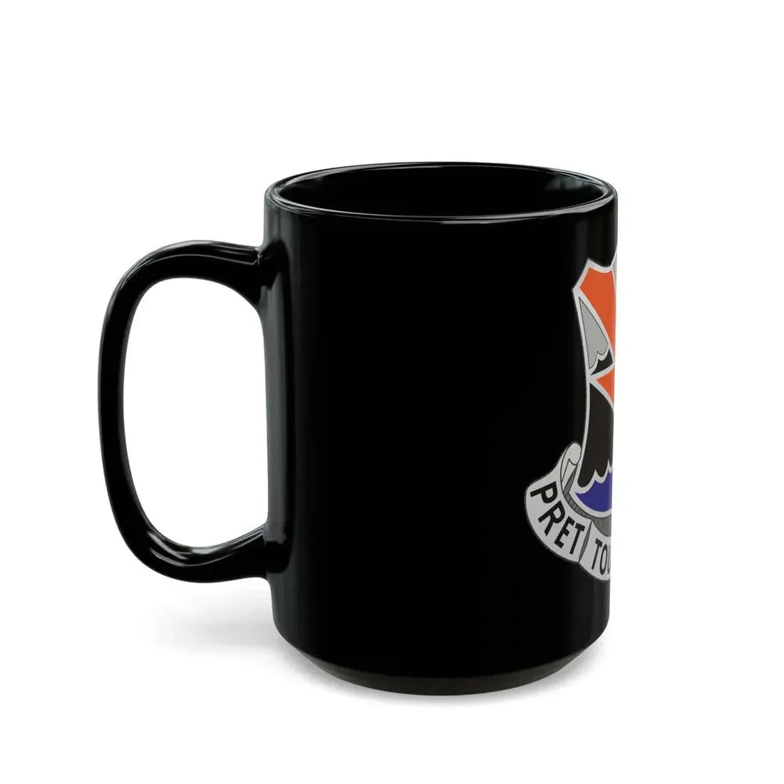 304 Signal Battalion (U.S. Army) Black Coffee Mug - Go Mug Yourself