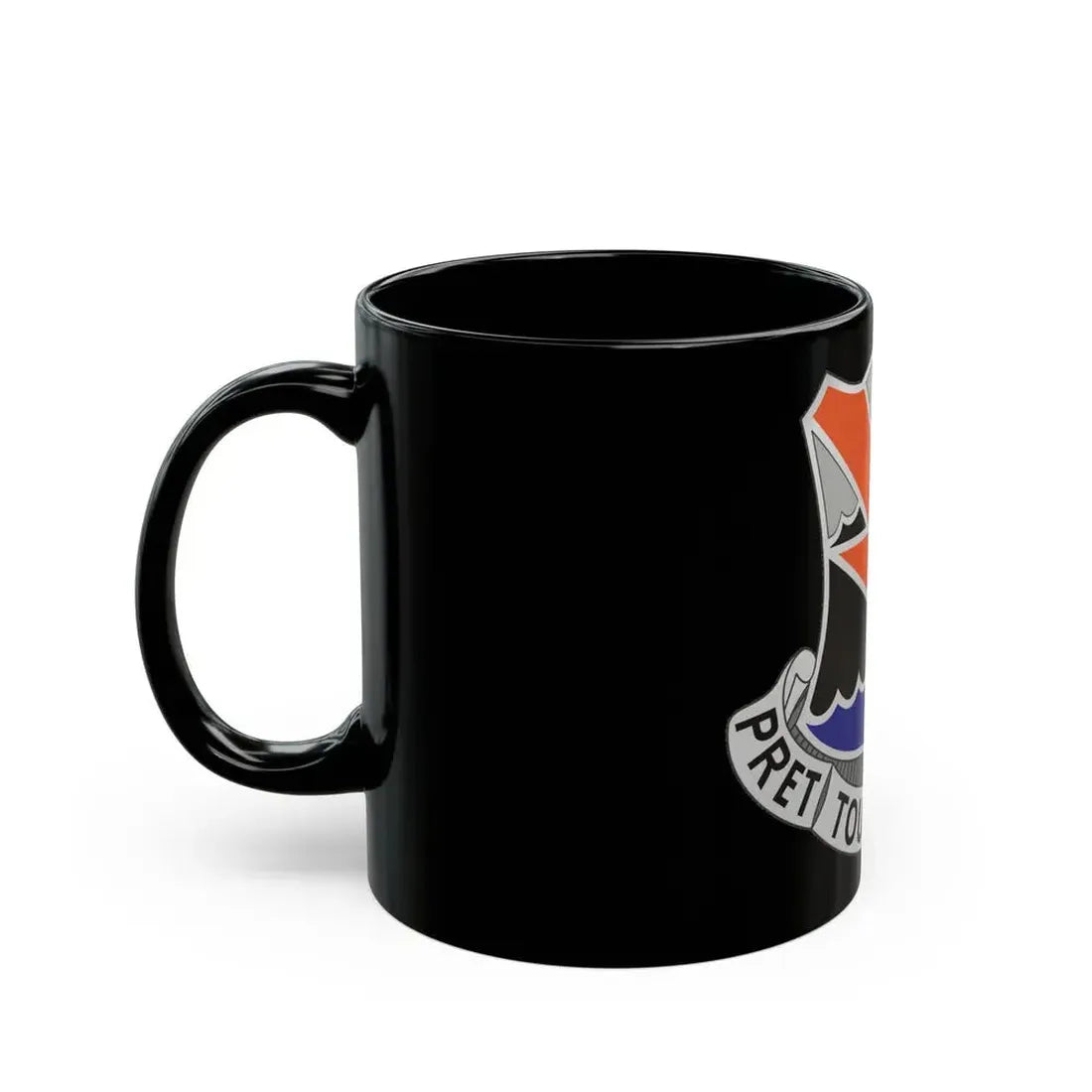 304 Signal Battalion (U.S. Army) Black Coffee Mug - Go Mug Yourself
