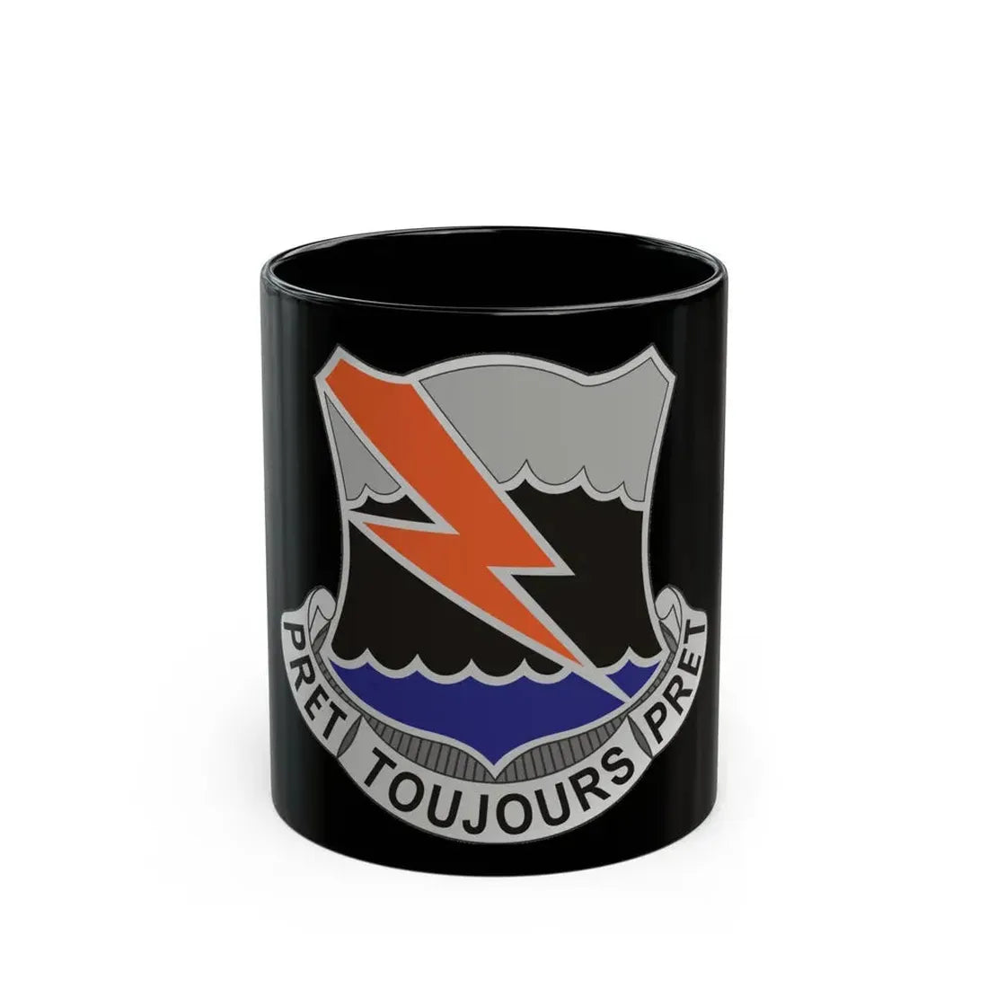 304 Signal Battalion (U.S. Army) Black Coffee Mug - Go Mug Yourself