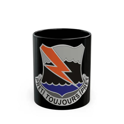 304 Signal Battalion (U.S. Army) Black Coffee Mug - Go Mug Yourself