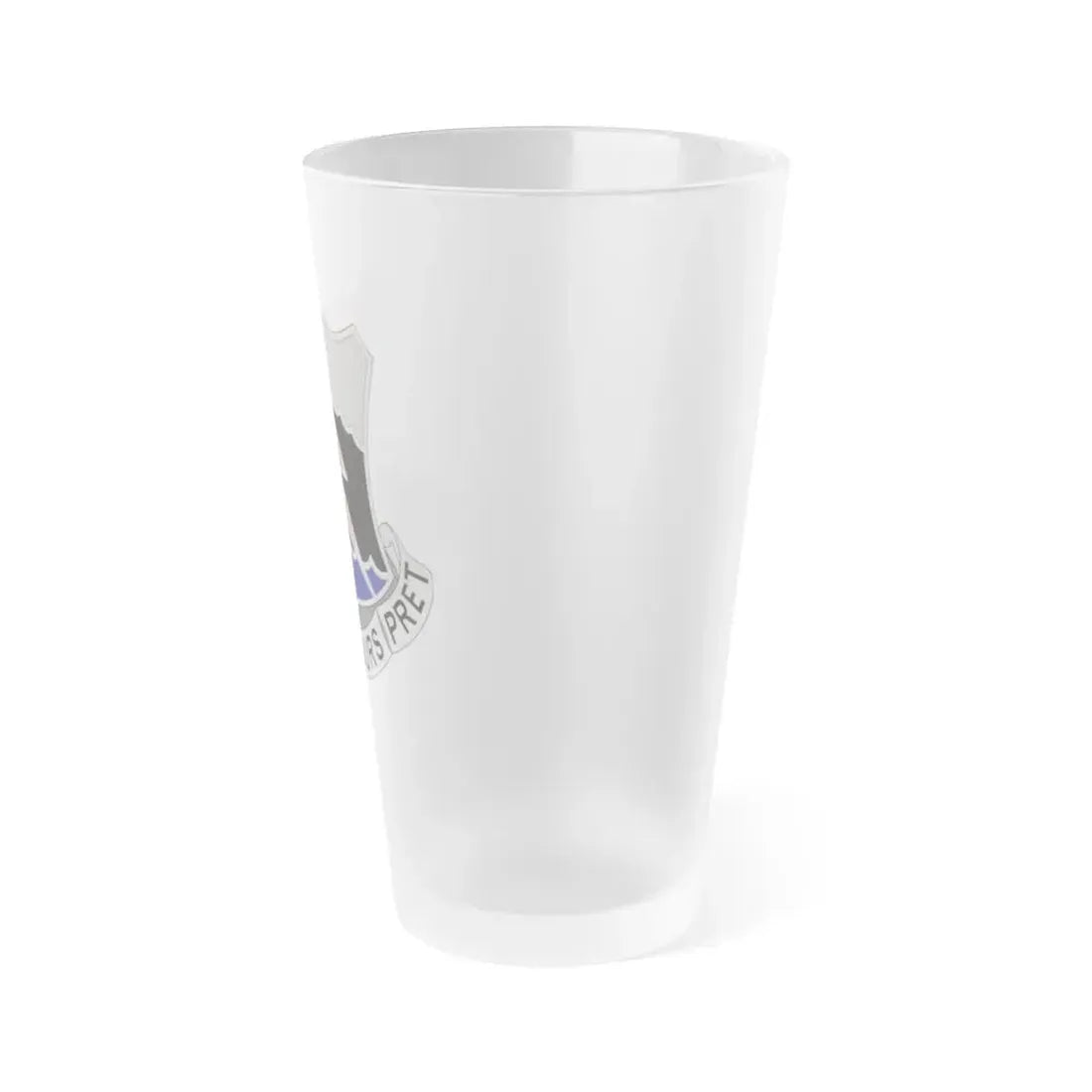 304 Signal Battalion (U.S. Army) Frosted Pint Glass 16oz - Go Mug Yourself