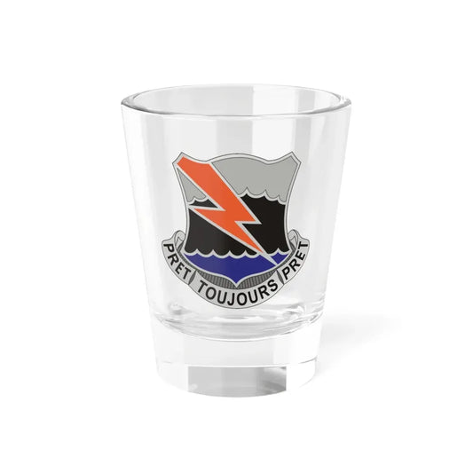 304 Signal Battalion (U.S. Army) Shot Glass 1.5oz 1.5oz - Go Mug Yourself