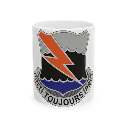 304 Signal Battalion (U.S. Army) White Coffee Mug 11oz - Go Mug Yourself