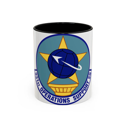 931st Operations Support Squadron (U.S. Air Force) Accent Coffee Mug