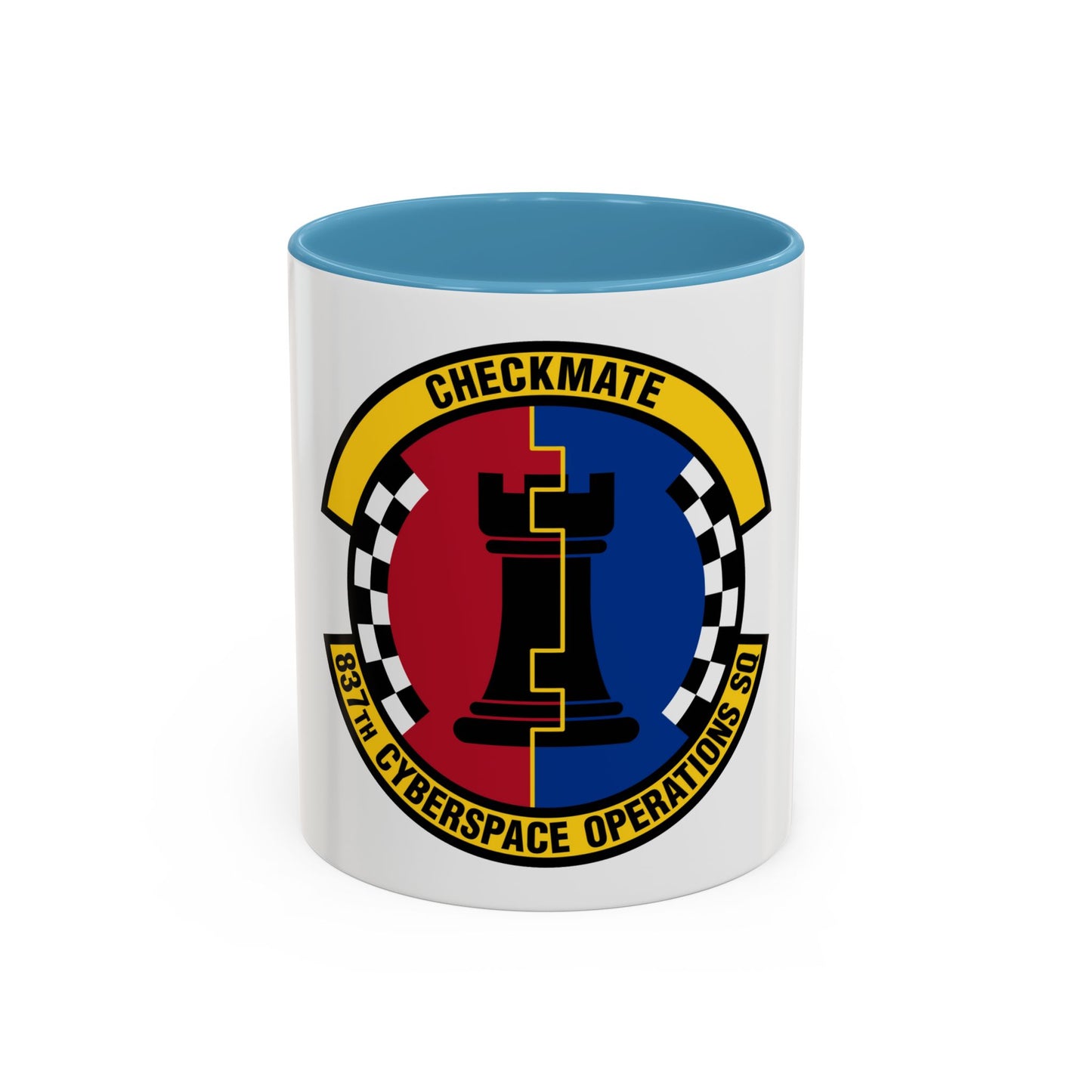 837 Cyberspace Operations Squadron ACC (U.S. Air Force) Accent Coffee Mug