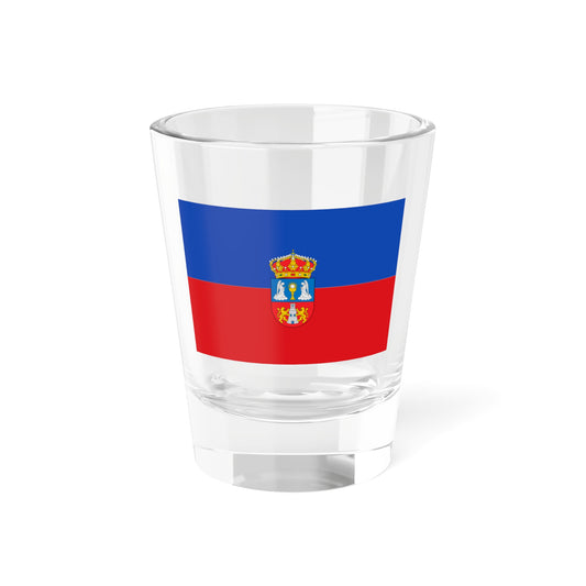 Flag of Lugo Spain - Shot Glass 1.5oz