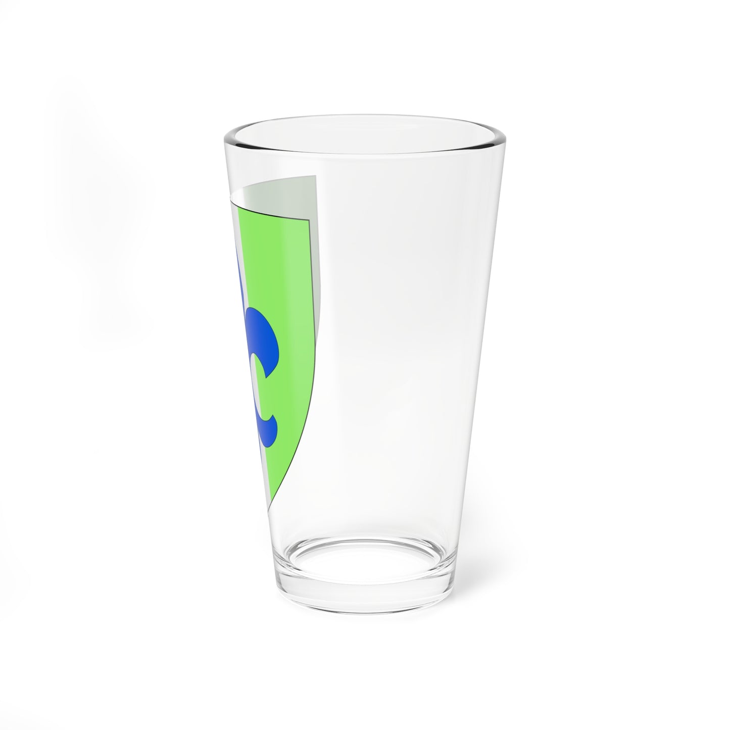 Emblem for the 3-I-JDR (Denmark) (Coat of Arms) Pint Glass 16oz