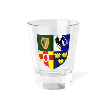 Provincial Arms of Ireland - Shot Glass 1.5oz