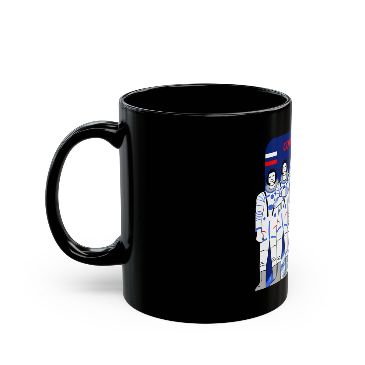 Soyuz TMA-18 (Soyuz Programme) Black Coffee Mug
