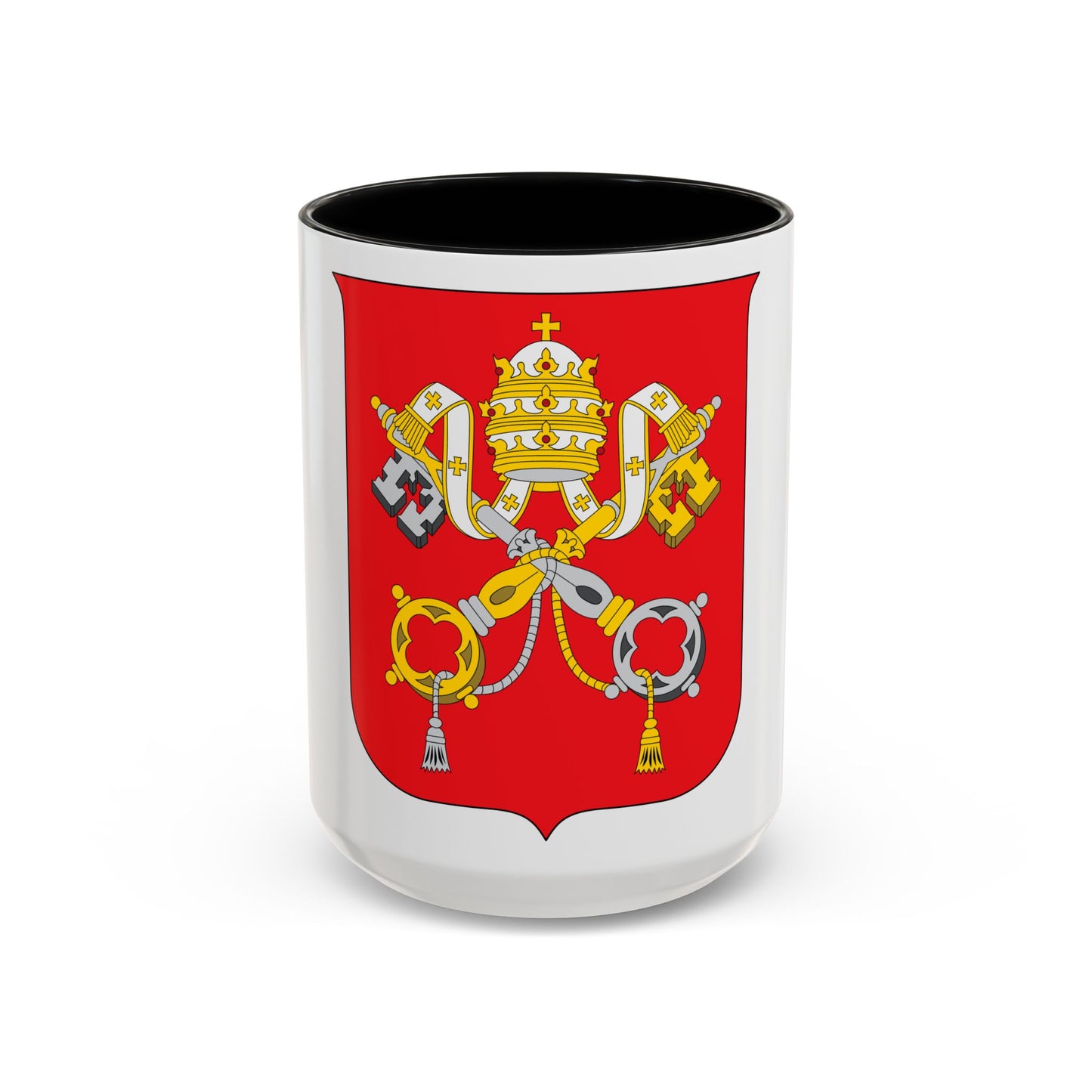 Coat of arms of Vatican City State - Accent Coffee Mug