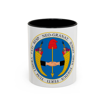 Coat of arms of United Provinces of New Granada - Accent Coffee Mug