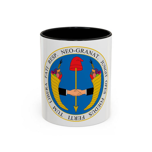 Coat of arms of United Provinces of New Granada - Accent Coffee Mug