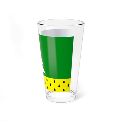 Flag of Alyabevsky Yugra (Russia) Pint Glass 16oz