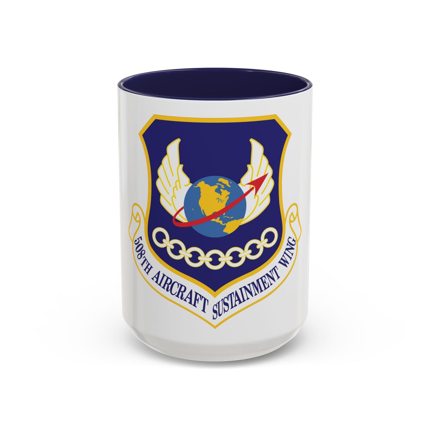 508th Aircraft Sustainment Wing (U.S. Air Force) Accent Coffee Mug