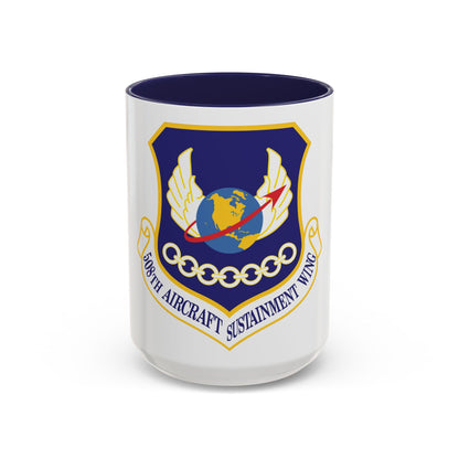 508th Aircraft Sustainment Wing (U.S. Air Force) Accent Coffee Mug