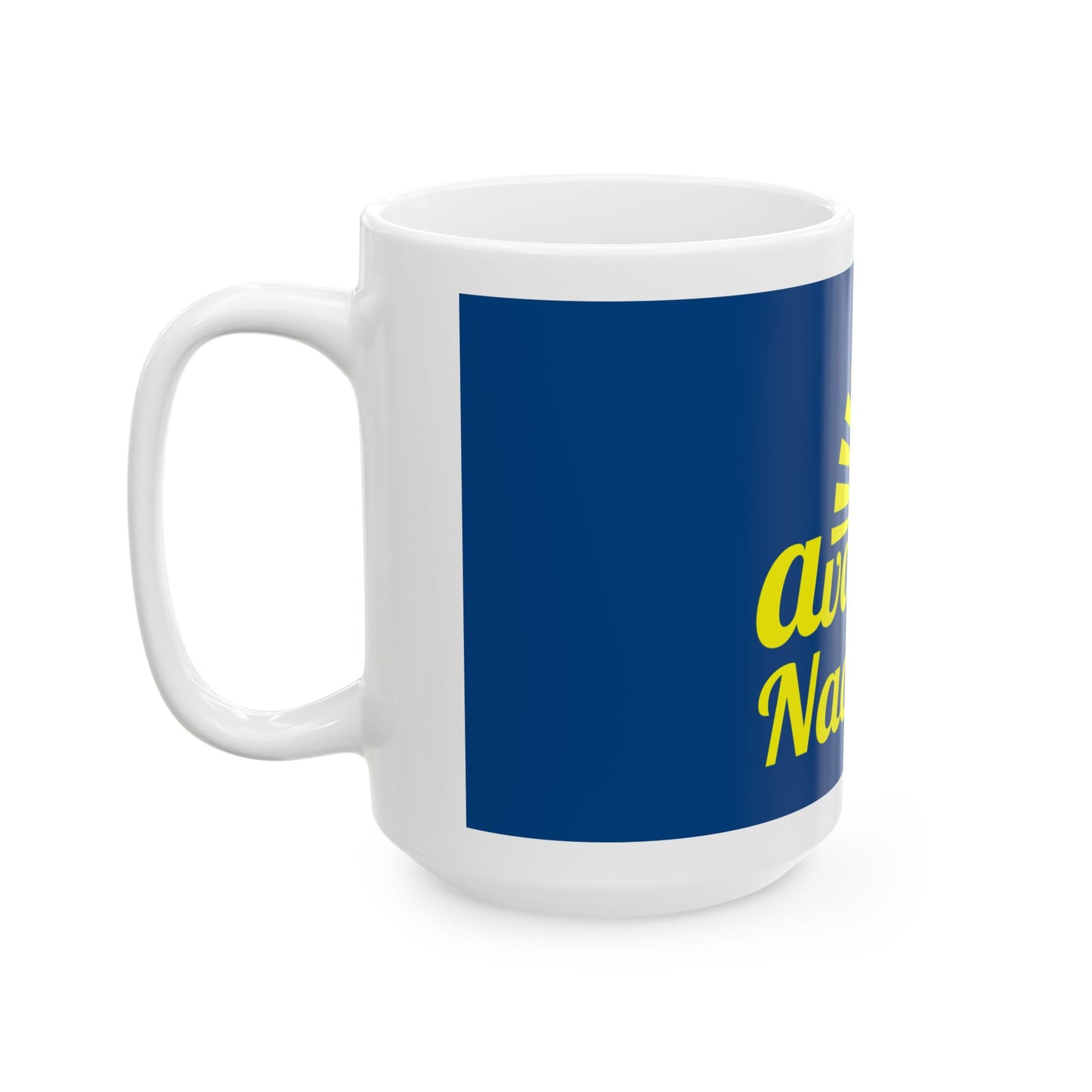 Bandera Avance Nacional Costa Rica (Costa Rica) White Coffee Mug