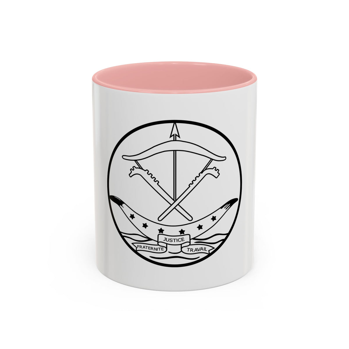 Seal of Dahomey - Accent Coffee Mug