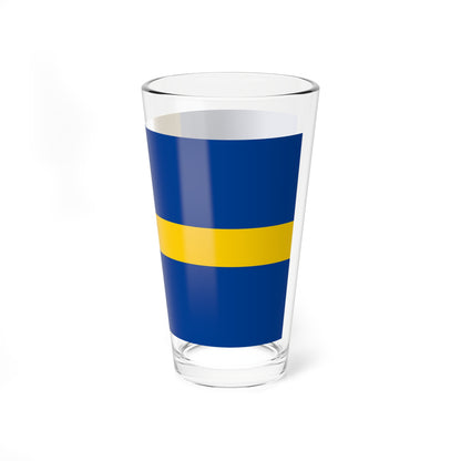Rikskorset (Sweden) Pint Glass 16oz
