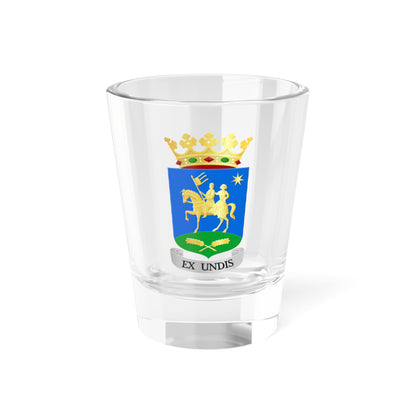 Het Hogeland wapen (Netherlands) (Coat of Arms) Shot Glass 1.5oz
