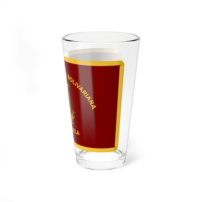 Flag of the National Guard of Venezuela (Venezuela) Pint Glass 16oz