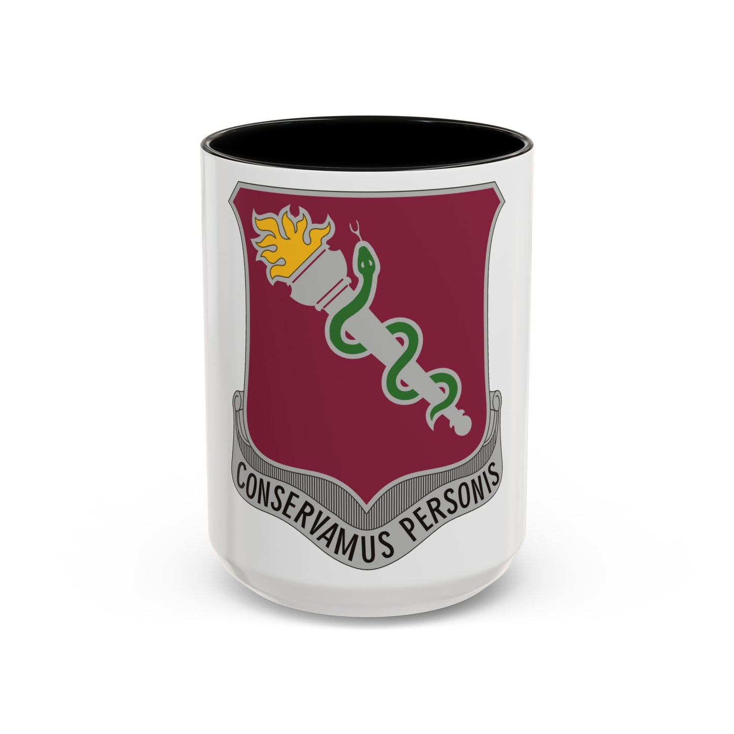 32 Medical Brigade 2 (U.S. Army) Accent Coffee Mug