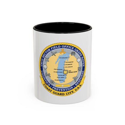 USCG Sector Field Office Grand Haven (U.S. Coast Guard) Accent Coffee Mug