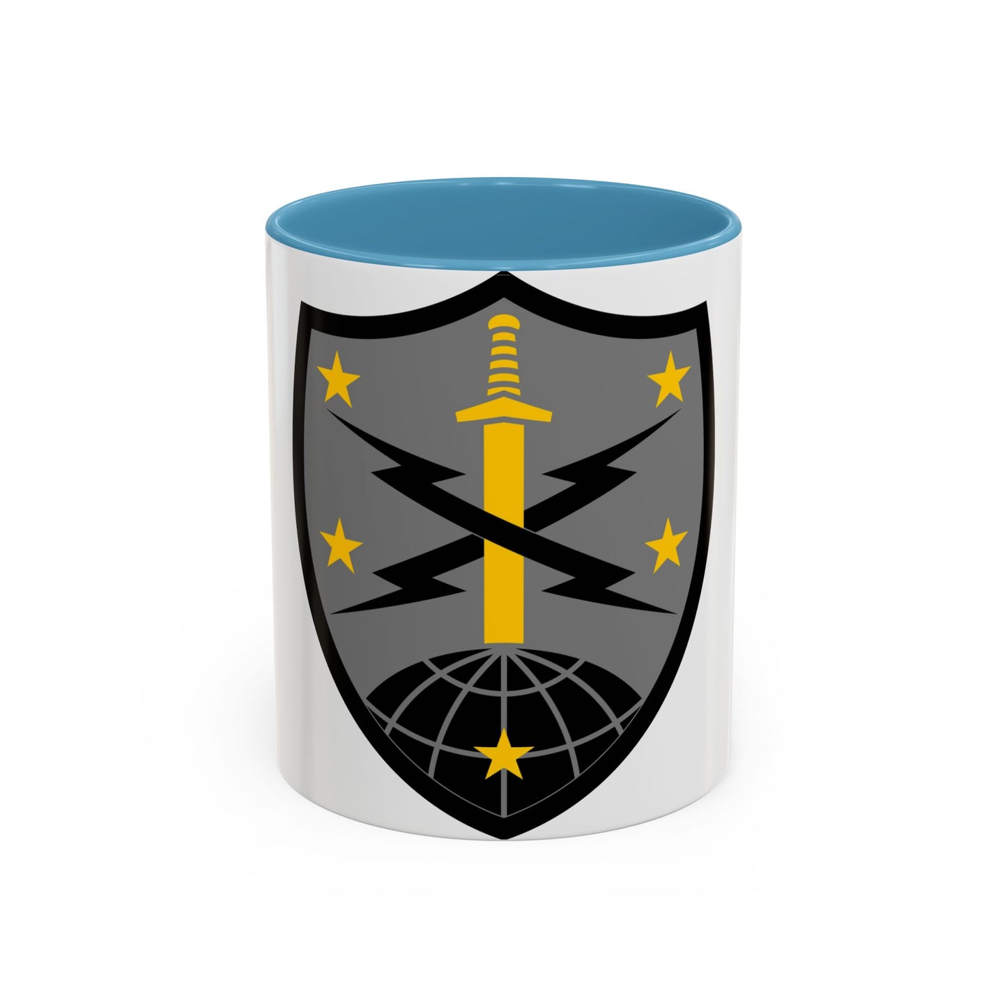 91 Cyber Brigade 2 (U.S. Army) Accent Coffee Mug