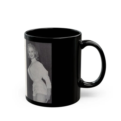 Norma Sykes #151 - 66 PHOTOGRAPHS OF Sabrina U.K. Pocket Mag. Pages 32 & 33 (Vintage Female Icon) Black Coffee Mug-Go Mug Yourself