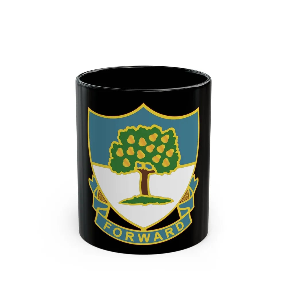 304th Infantry Regiment (U.S. Army) Black Coffee Mug-11oz-Go Mug Yourself