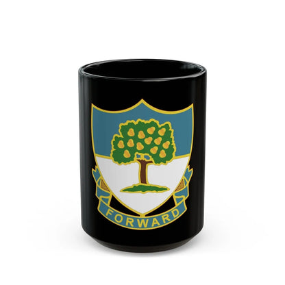 304th Infantry Regiment (U.S. Army) Black Coffee Mug-15oz-Go Mug Yourself