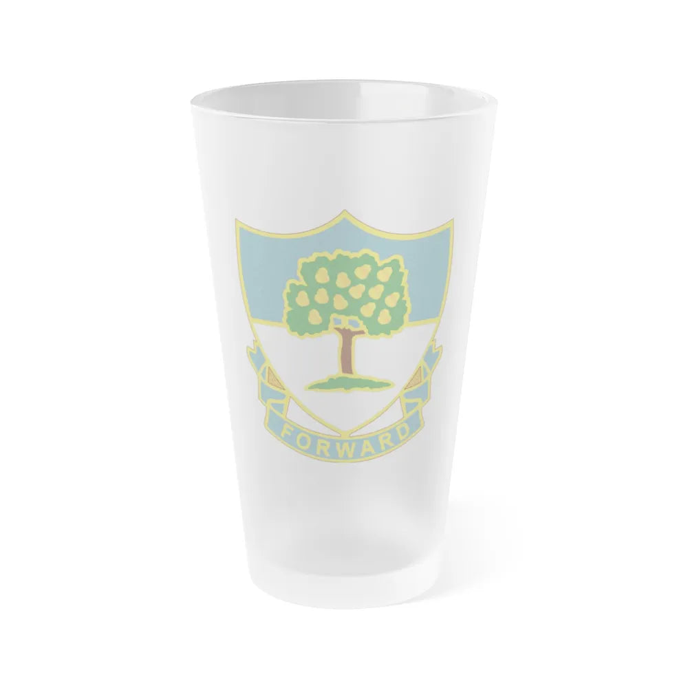 304th Infantry Regiment (U.S. Army) Frosted Pint Glass 16oz-Go Mug Yourself