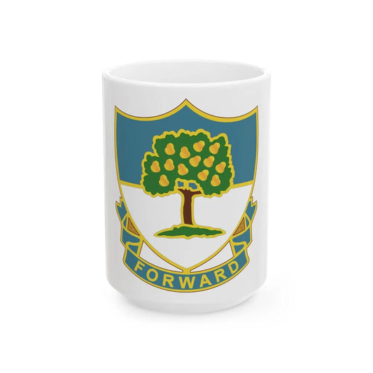 304th Infantry Regiment (U.S. Army) White Coffee Mug-15oz-Go Mug Yourself