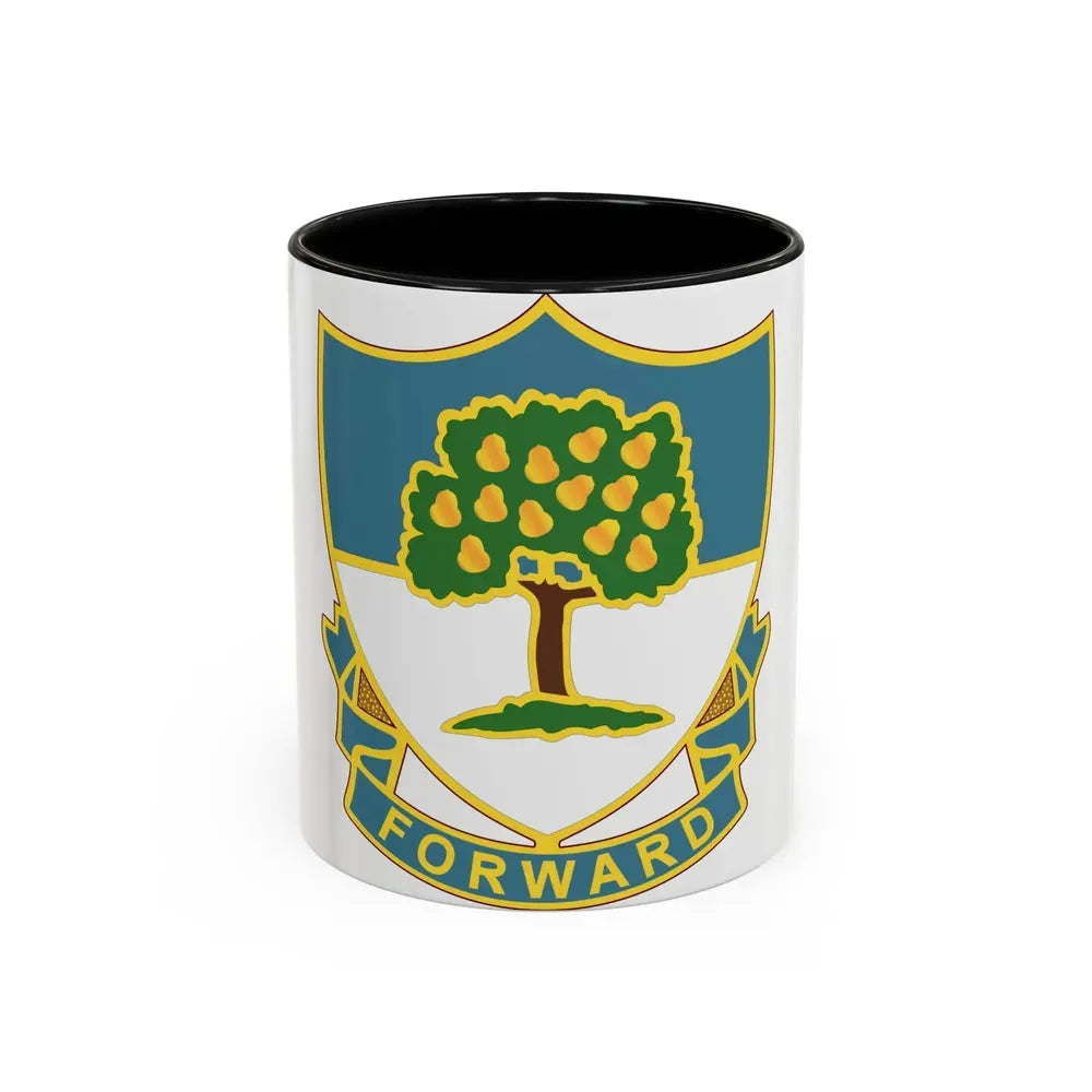304th Infantry Regiment (U.S. Army) Accent Coffee Mug 11oz Black - Go Mug Yourself