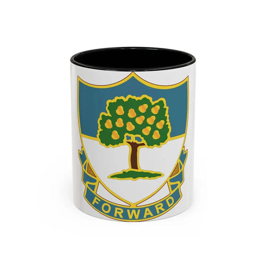 304th Infantry Regiment (U.S. Army) Accent Coffee Mug 11oz Black - Go Mug Yourself