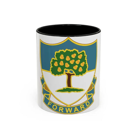 304th Infantry Regiment (U.S. Army) Accent Coffee Mug 11oz Black - Go Mug Yourself
