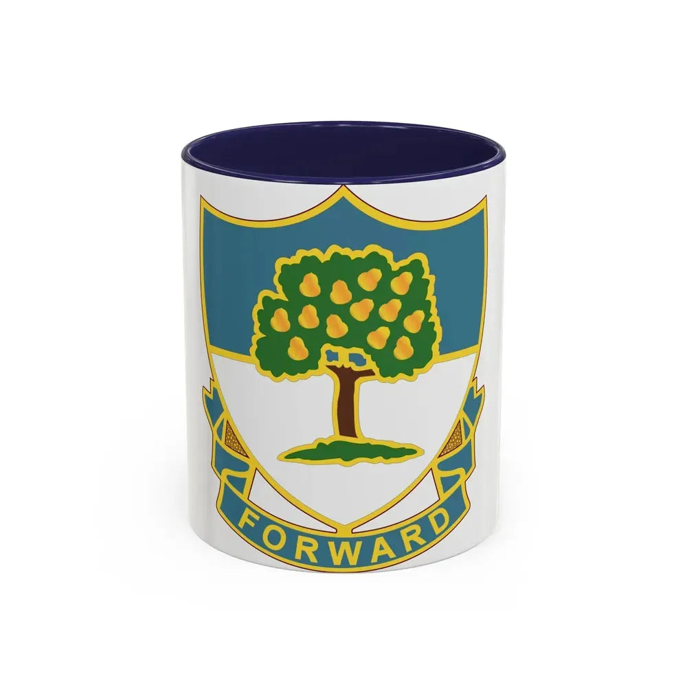 304th Infantry Regiment (U.S. Army) Accent Coffee Mug 11oz Navy - Go Mug Yourself