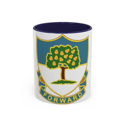 304th Infantry Regiment (U.S. Army) Accent Coffee Mug 11oz Navy - Go Mug Yourself
