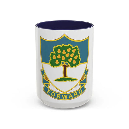 304th Infantry Regiment (U.S. Army) Accent Coffee Mug 15oz Navy - Go Mug Yourself