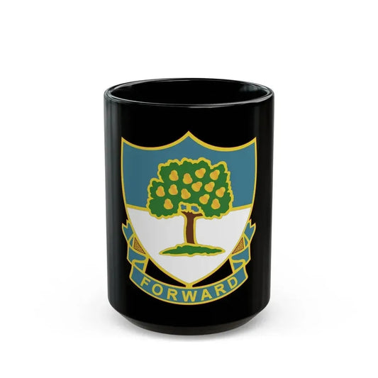 304th Infantry Regiment (U.S. Army) Black Coffee Mug 15oz - Go Mug Yourself