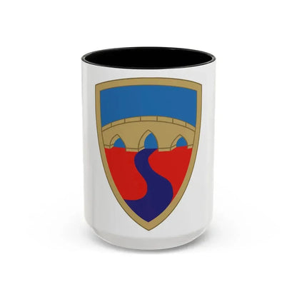 304th Sustainment Brigade (U.S. Army) Accent Coffee Mug 15oz Black - Go Mug Yourself