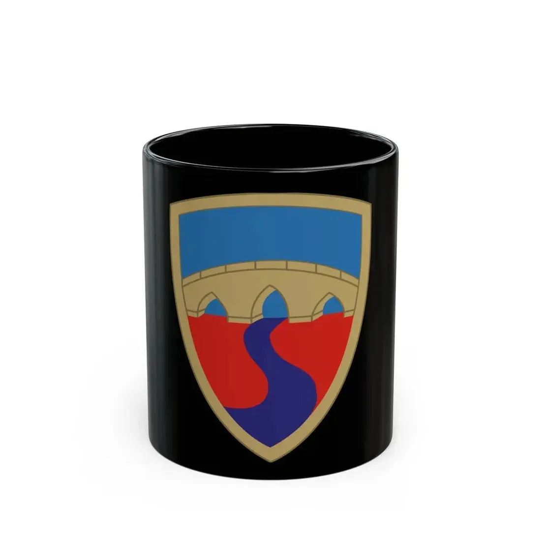 304th Sustainment Brigade (U.S. Army) Black Coffee Mug - Go Mug Yourself