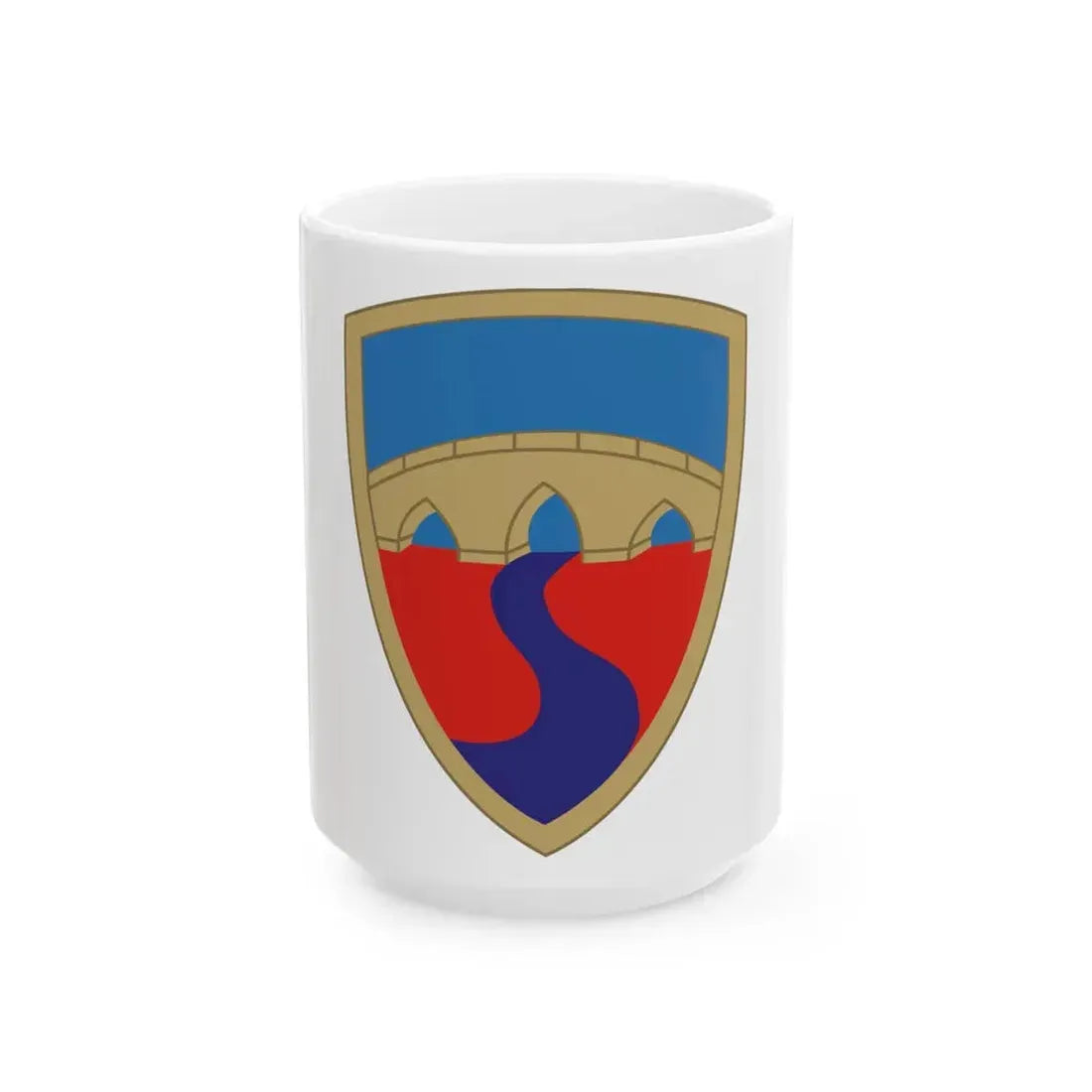 304th Sustainment Brigade (U.S. Army) White Coffee Mug 15oz - Go Mug Yourself