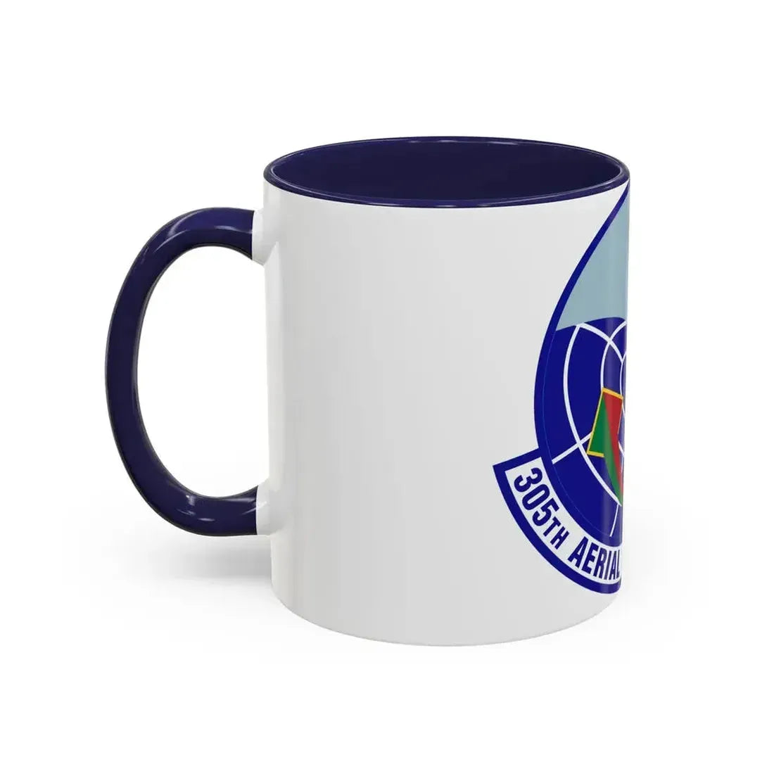 305 Aerial Port Squadron AMC (U.S. Air Force) Accent Coffee Mug - Go Mug Yourself