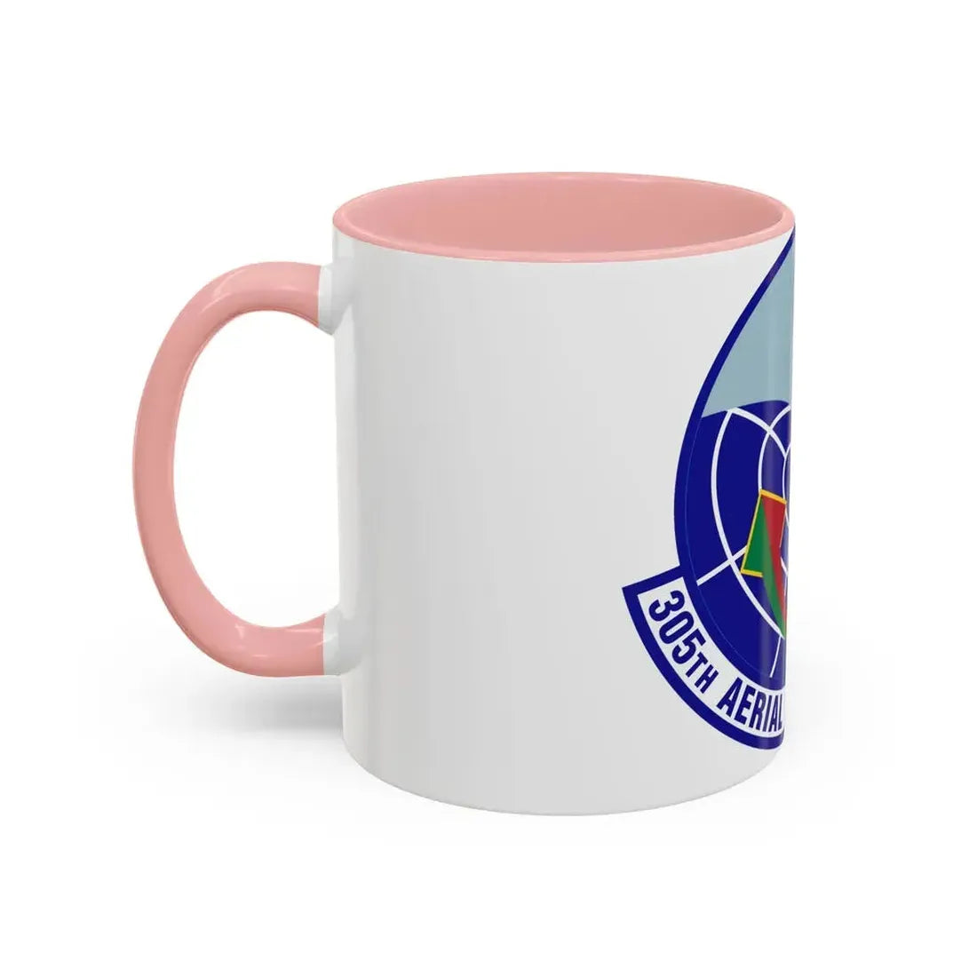305 Aerial Port Squadron AMC (U.S. Air Force) Accent Coffee Mug - Go Mug Yourself