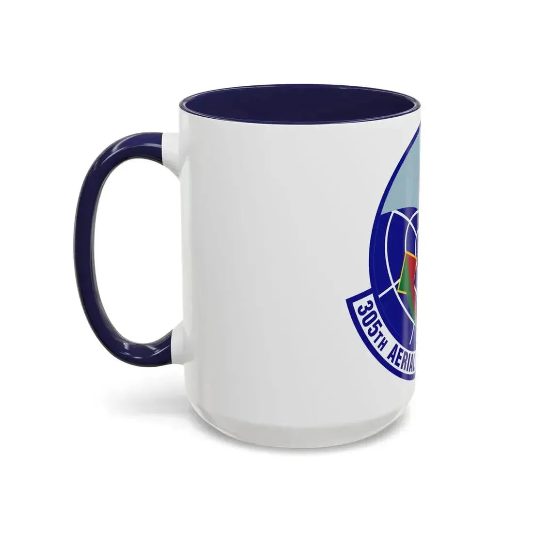 305 Aerial Port Squadron AMC (U.S. Air Force) Accent Coffee Mug - Go Mug Yourself