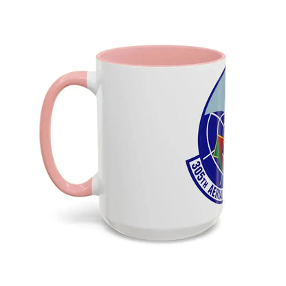 305 Aerial Port Squadron AMC (U.S. Air Force) Accent Coffee Mug - Go Mug Yourself